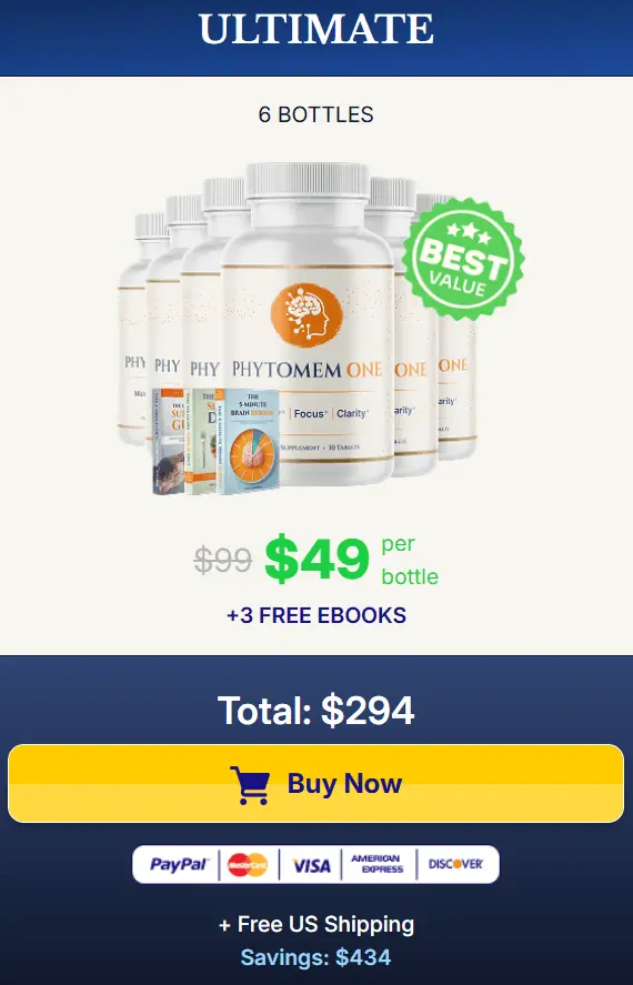PhytoMem One buy 6 bottles best price
